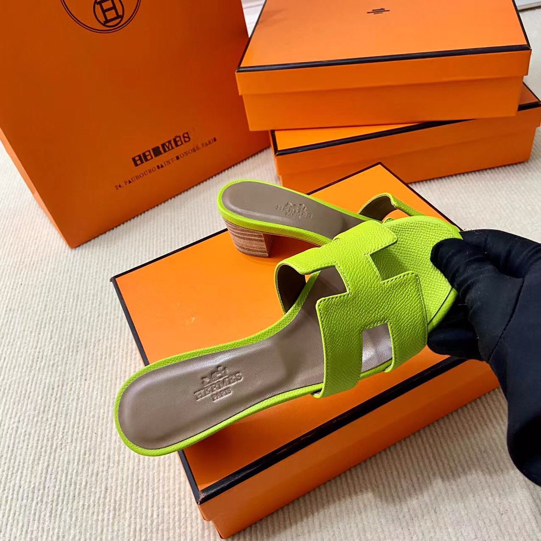 에르메스 올수공 오아시스 슬리퍼 샌들 앱송 44